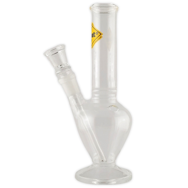 Glasbong Bullet Zone Heavy 2 Ringe 19cm 14.5 Schliff Tulpen Bong 2